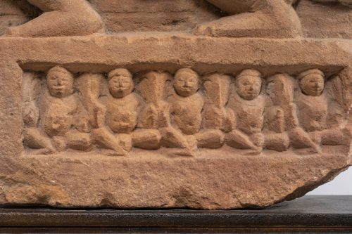 Jain stele with a couple and two children - Image 5