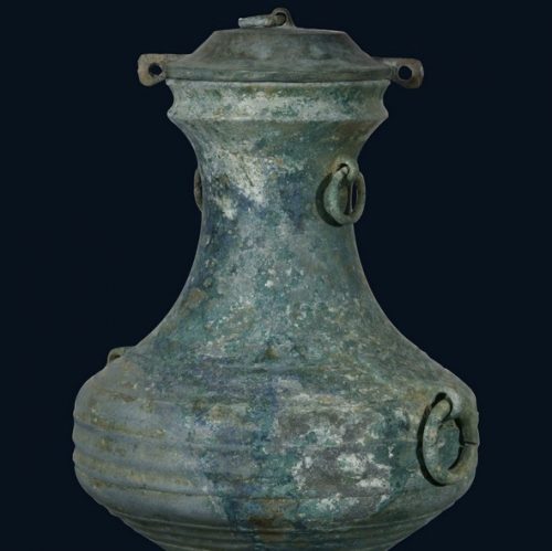 Vase hu à couvercle Dông Son