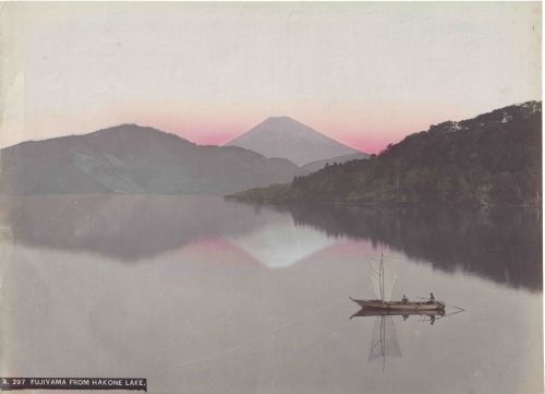 Vue du Mont Fuji depuis le lac Hakone