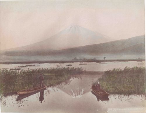 Le Mont Fuji vu de Kashiwabara