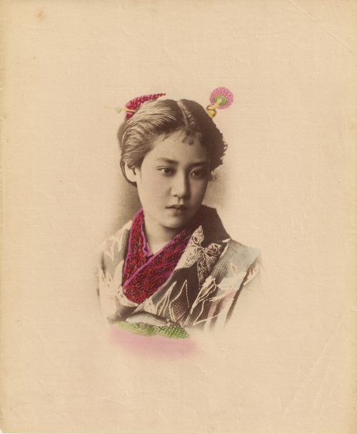 Portrait of a geisha