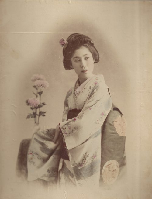 Portrait d’une geisha