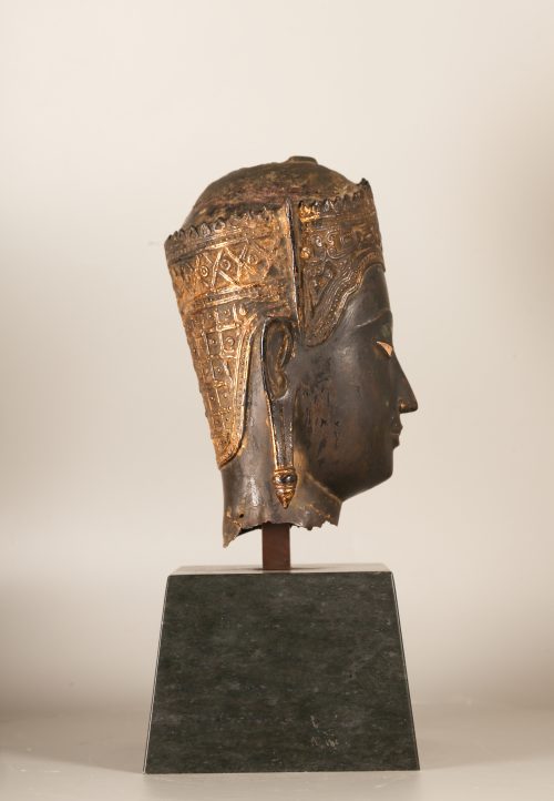 Crowned Buddha head - Image 5
