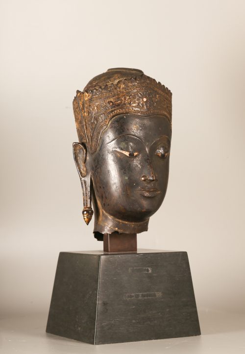 Crowned Buddha head - Image 6