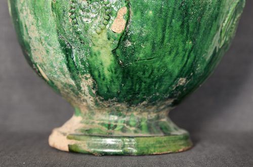 Yuan offering jar with glaze - Image 4