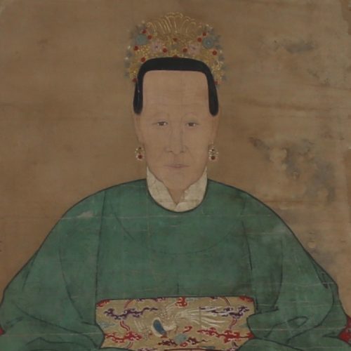 Portrait d'ancêtre d'une femme