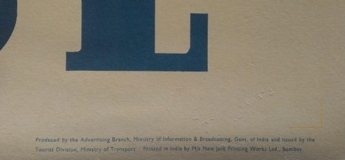 Affiche publicitaire de voyage pour l'Inde - INDE – Image 6