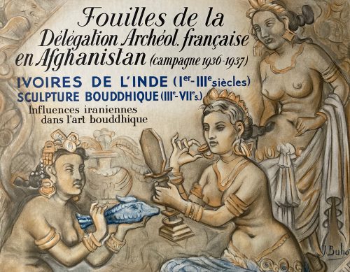 Affiche d'exposition du musée Guimet – Image 3