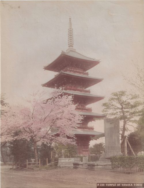 Temple de Yanaka à Tokyo