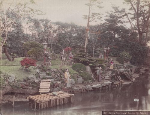 Ōgiya, maison de thé, jardin à Oji, Tokyo