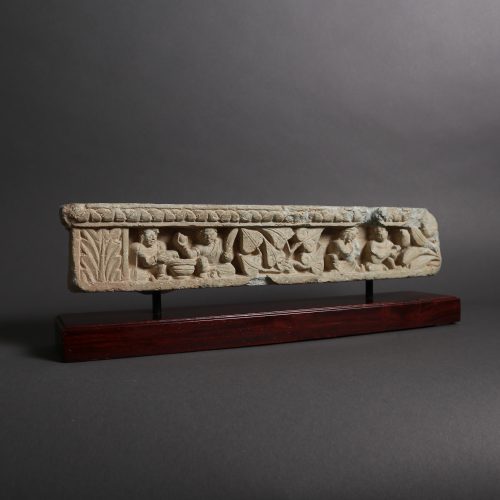Gandhāran relief with musicians - Image 2
