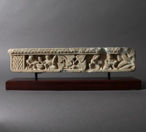 Gandhāran relief with musicians