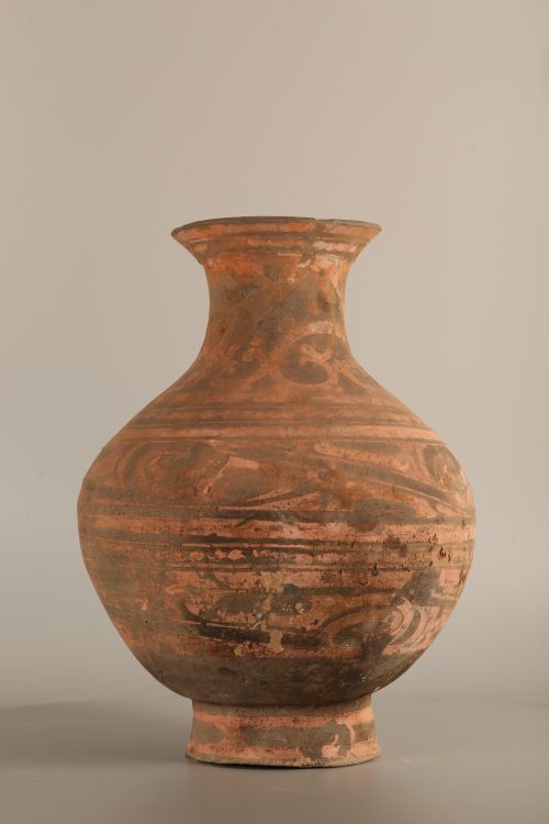 Small Han red clay vase - Image 4