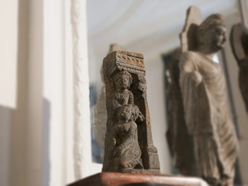 Bas-relief of Gandhāra - Two women