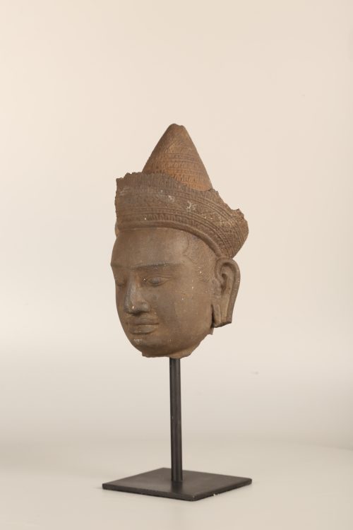Tête de Visnu coiffée de la tiare conique – Image 6