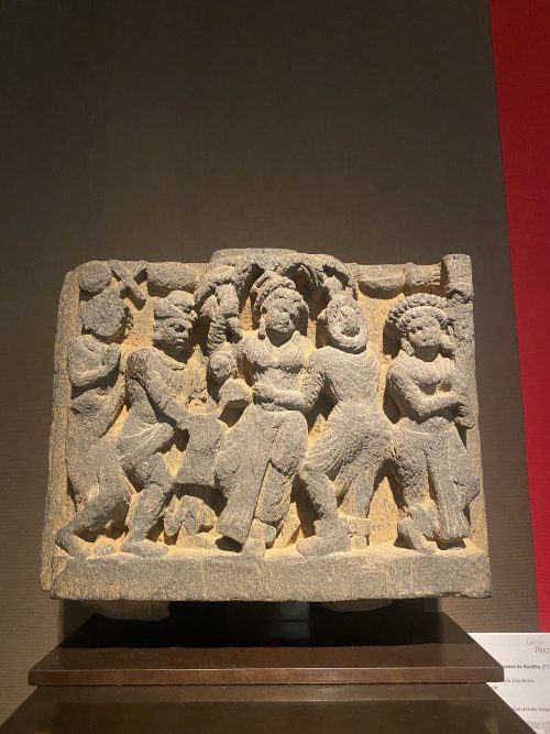 Petit relief de la naissance de Buddha