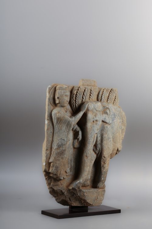 Relief of Buddha with an elephant - Image 4