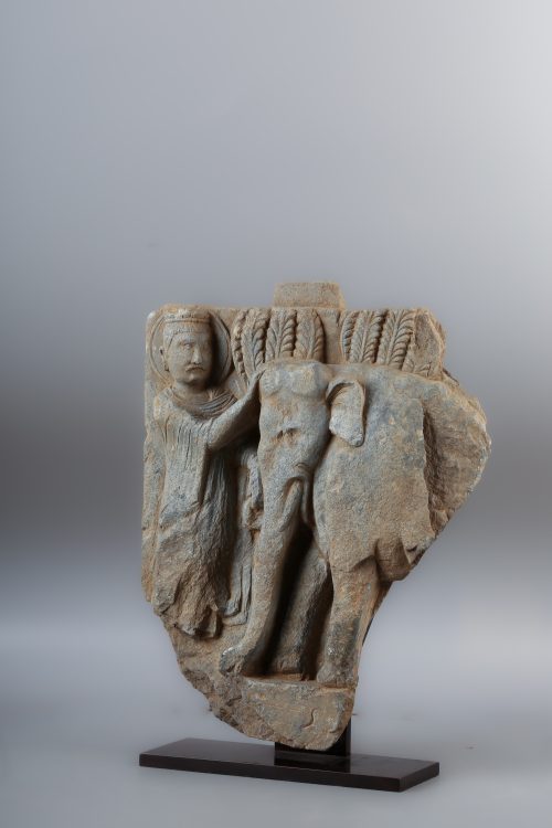 Relief of Buddha with an elephant - Image 2