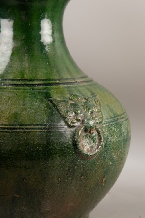 Hu vase with green glaze - Image 3